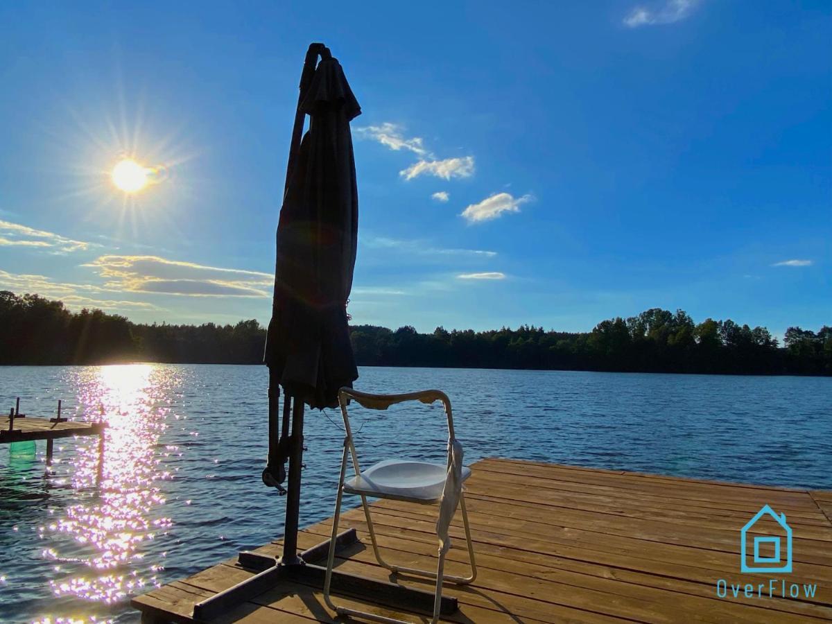 Lux Apartment - Lakefront Apartment In Kamien With Sauna & Hot Tub Only 30 Minutes From Gdansk And Gdynia エクステリア 写真