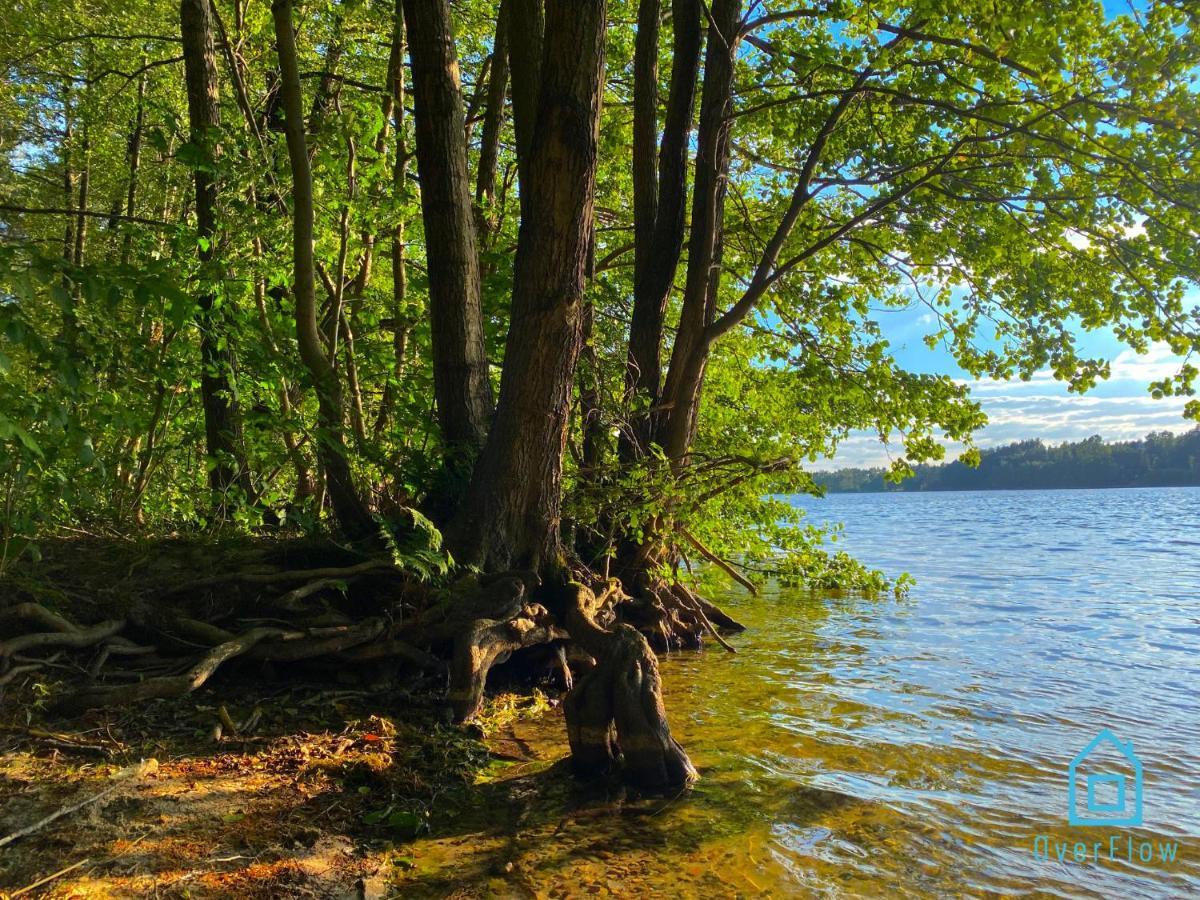Lux Apartment - Lakefront Apartment In Kamien With Sauna & Hot Tub Only 30 Minutes From Gdansk And Gdynia エクステリア 写真